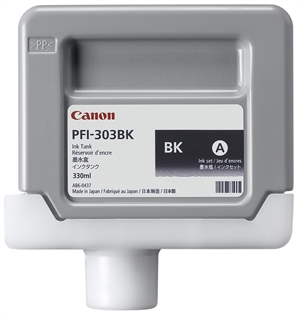 Canon PFI-303 BK Preto - Cartucho de tinta de 330 ml